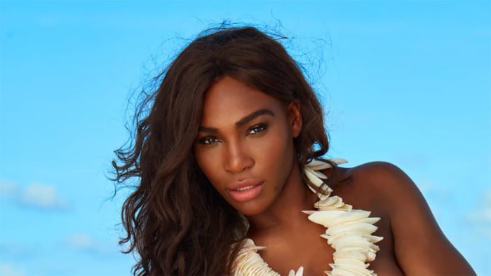Serena Williams was photographed by Emmanuelle Hauguel in Turks and Caicos.